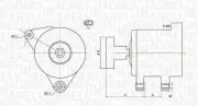 Generator 12 V MAGNETI MARELLI 063731649010