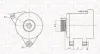 Generator 12 V MAGNETI MARELLI 063731747010 Bild Generator 12 V MAGNETI MARELLI 063731747010