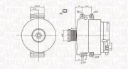 Generator 12 V MAGNETI MARELLI 063731774010