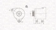 Generator 12 V MAGNETI MARELLI 063731789010