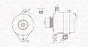 Generator 12 V MAGNETI MARELLI 063731793010