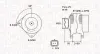 Generator 14 V MAGNETI MARELLI 063731823010
