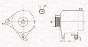 Generator 12 V MAGNETI MARELLI 063731824010