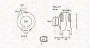 Generator 14 V MAGNETI MARELLI 063731837010