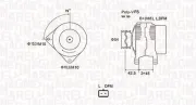 Generator 12 V MAGNETI MARELLI 063731879010