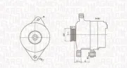 Generator 12 V MAGNETI MARELLI 063731891010