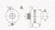 Generator 12 V MAGNETI MARELLI 063731900010