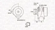 Generator 12 V MAGNETI MARELLI 063731904010