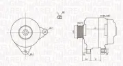 Generator 12 V MAGNETI MARELLI 063731921010