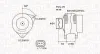 Generator 14 V MAGNETI MARELLI 063731940010