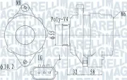 Generator 14 V MAGNETI MARELLI 063731943010