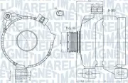 Generator 14 V MAGNETI MARELLI 063731967010