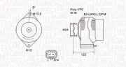 Generator 14 V MAGNETI MARELLI 063732005010