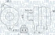 Generator 14 V MAGNETI MARELLI 063732010010