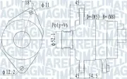 Generator 14 V MAGNETI MARELLI 063732048010