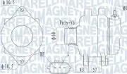 Generator 14 V MAGNETI MARELLI 063732122010