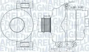 Generator 14 V MAGNETI MARELLI 063732132010