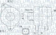 Generator 14 V MAGNETI MARELLI 063732142010