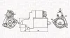 Starter 12 V 1,1 kW MAGNETI MARELLI 063721050010 Bild Starter 12 V 1,1 kW MAGNETI MARELLI 063721050010