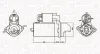 Starter 12 V 1,1 kW MAGNETI MARELLI 063721334010