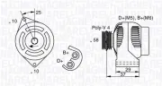 Generator 12 V MAGNETI MARELLI 063341658010