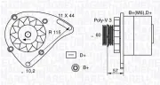 Generator 12 V MAGNETI MARELLI 063321173010