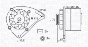 Generator 12 V MAGNETI MARELLI 063321000010