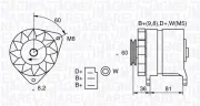 Generator 12 V MAGNETI MARELLI 063731227010