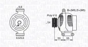 Generator 12 V MAGNETI MARELLI 063377024010