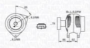 Generator 12 V MAGNETI MARELLI 063731475010