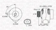 Generator 12 V MAGNETI MARELLI 063731378010