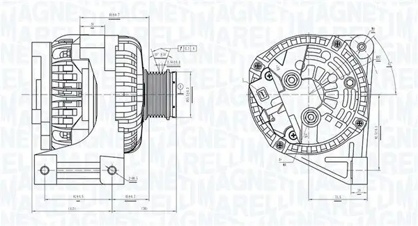 Generator 12 V MAGNETI MARELLI 063731439010