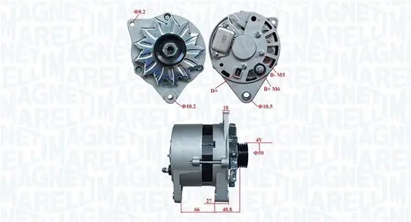 Generator 12 V MAGNETI MARELLI 063731455010