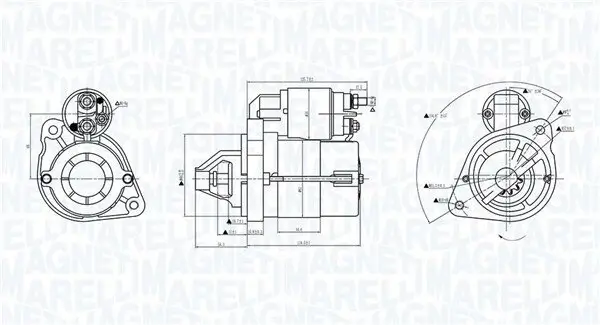 Generator 12 V MAGNETI MARELLI 063731508010