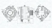 Generator 12 V MAGNETI MARELLI 063731513010