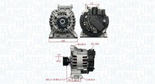 Generator 12 V MAGNETI MARELLI 063731875010