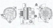 Generator 12 V MAGNETI MARELLI 063731898010