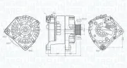 Generator 12 V MAGNETI MARELLI 063732041010
