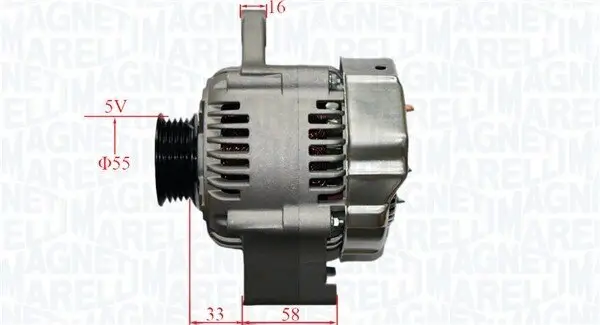Starter 12 V 0,7 kW MAGNETI MARELLI 944280103300