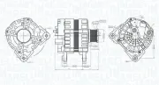 Generator 12 V MAGNETI MARELLI 063736095010