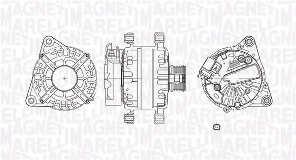 Generator 12 V MAGNETI MARELLI 063737623710
