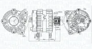 Generator 12 V MAGNETI MARELLI 063736381010