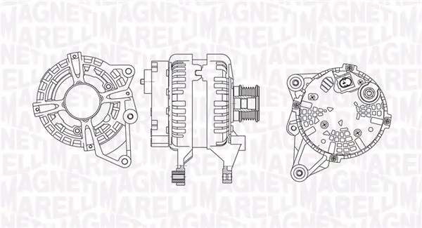 Generator 12 V MAGNETI MARELLI 063737663110