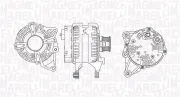 Generator 12 V MAGNETI MARELLI 063737663110