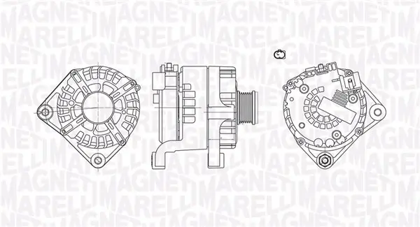 Generator 12 V MAGNETI MARELLI 063737683210