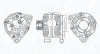 Generator 14 V MAGNETI MARELLI 063730848010