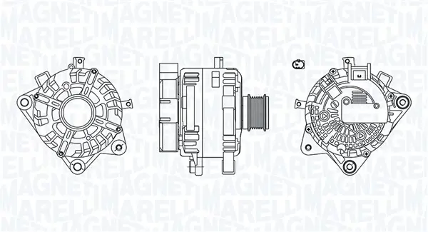 Generator 14 V MAGNETI MARELLI 063730849010
