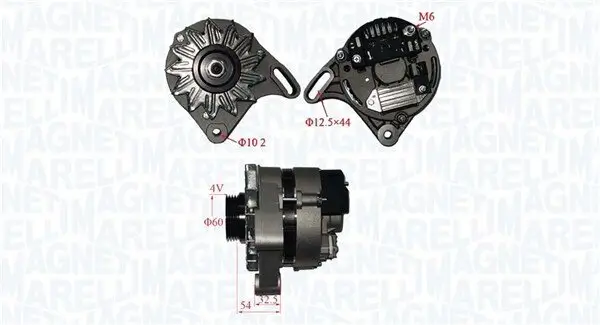 Generator 12 V MAGNETI MARELLI 063730851010