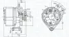 Generator 14 V MAGNETI MARELLI 063739061010