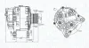 Generator 12 V MAGNETI MARELLI 063739064010